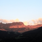 25.7.: Abendstimmung von Attinghausen aus
