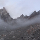 12.8.: Morgenstimmung beim Aufstieg zur Porta d'Es-cha