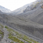 5.8.: unteres Ende des Blockgletschers im Val Sassa