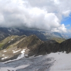 8.8.: Panoramablick vor dem Gipfel