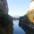 16.10.: wieder mal eine Rhône-Schlucht (bei Virignin)