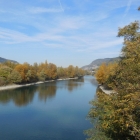 17.10.: Rhône bei Sault-Brénaz