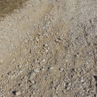 17.10.: sehr grobkörniger Veloweg – eindeutig eine Ausnahme