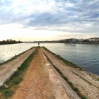 19.10.: Zusammenfluss von Rhône (von links) und Saône (von rechts) als Rundumpanorama