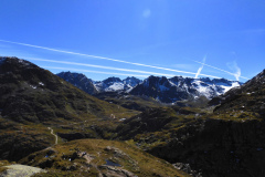 13.9.: Beim Tomasee, Blick zur Maighelshütte