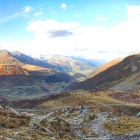 23.9.: Ausblick auf dem Weg vom Oberalppass zur Badushütte