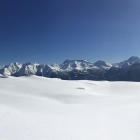 15.2.: Schneeschuhspuren und Aussicht