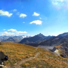 25.9.: Sonntags-Panorama: Rundumblick vom Pazolastock (oberhalb Badushütte)