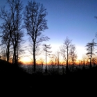 29.11.: Sonnenuntergang Uto-Kulm