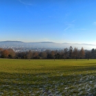 10.12.: Teil-Panorama oberer Friesenberg, Blick auf die Stadt Zürich