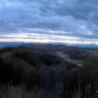 5.1.: Panorama-Blick Richtung Alpen von Uto-Kulm aus
