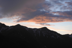 Abendstimmung bei der Maighelshütte