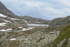 Einer der Seen in der Umgebung der Cadlimohütte