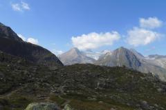 24.7.: Aussicht vom Nufenenpass – während der fahrplanmässigen Postauto-Pause