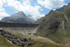 24.7.: unterhalb der Griessee-Staumauer