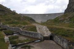 25.7.: Am Fuss der Staumauer Lago del Toggia