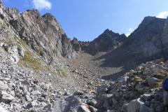 26.7.: Hier geht es hinauf zur Bochetta di Val Maggia