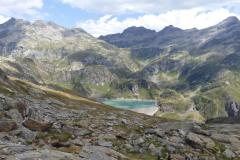 26.7.: Robiei-See von oben