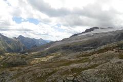 26.7.: Ausblick von der Borchetta di Val Maggia