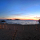 11.8.: Abendstimmung am Strand