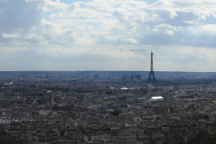 24.4.: Aussicht Kuppel Sacré-Coeur de Monmartre mit Eiffelturm