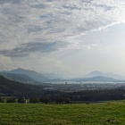 26.8.: Panorama bei Hirzwangen, u. a. mit Zugersee