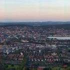 15.5.: Abendlicher Blick über die Stadt Zürich von Uto Kulm aus