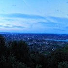 13.6.: Blick über die Stadt Zürich von Uto Kulm aus