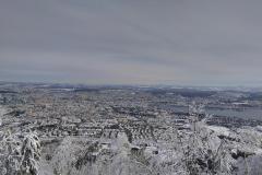 19.1.: Aussicht mit Schnee