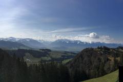 21. 4.: Ausblick Oberatzmännig auf dem Weg zum Tweralpspitz