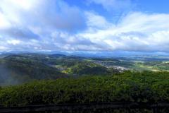 22.5.: Aussicht von Uetliberg/Utokulm Richtung Knonaueramt