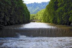 9.7.: ganz viel Wasser am Sihlsprung
